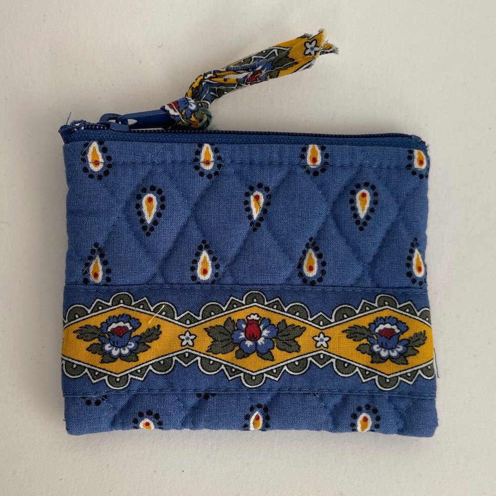 Vera Bradley Coin Purse/Card Case, French Blue